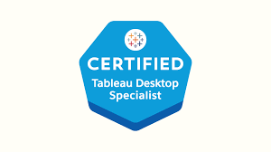 Tableau Desktop Specialist Certification