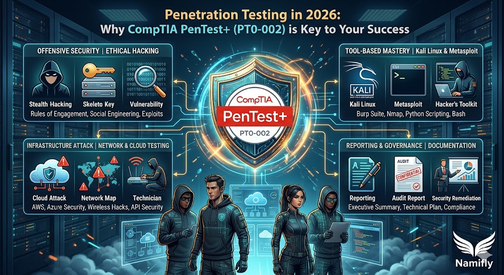 Penetration Testing in 2026: Why CompTIA PenTest+ (PT0-002) is the Key to Your Success