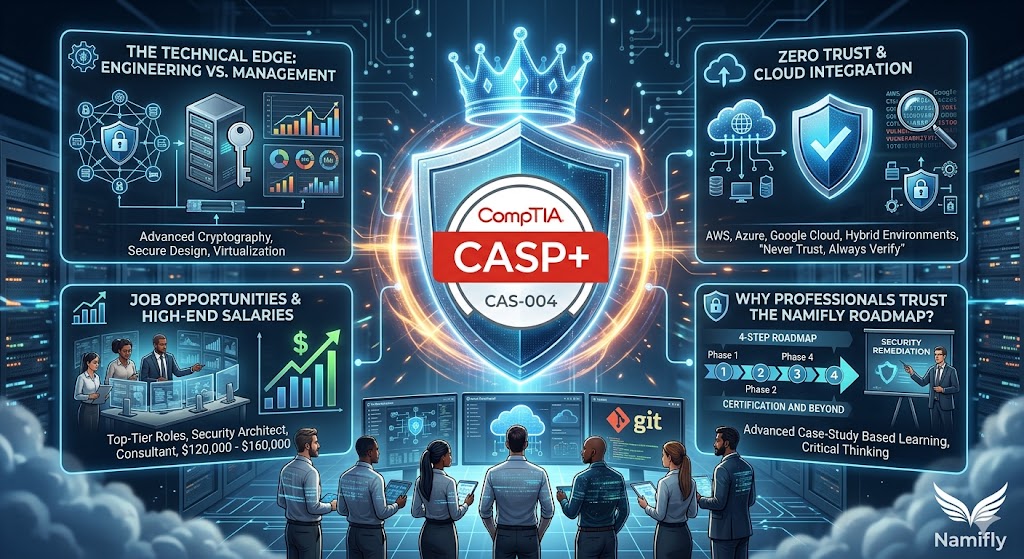 Why CASP+ (CAS-004) is the Ultimate Goal for Technical Security Professionals in 2026