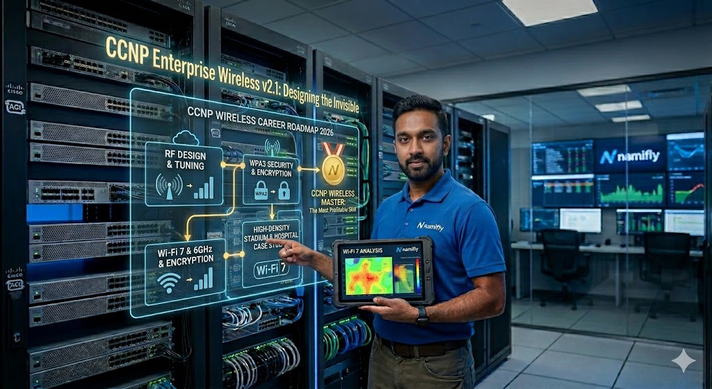 Mastering the Invisible: Why CCNP Wireless is the Most Profitable Skill in 2026