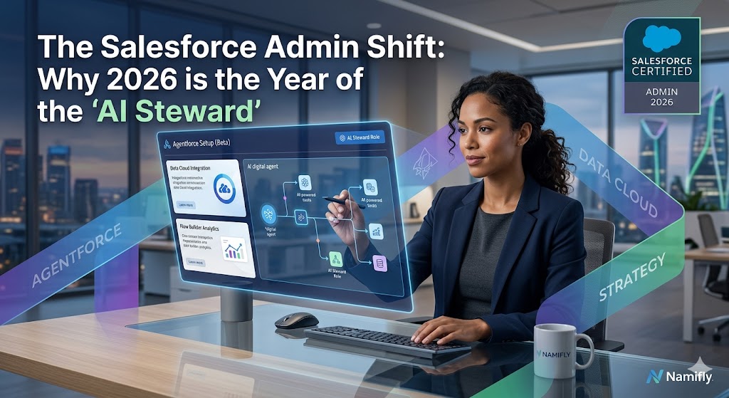 The Salesforce Admin Shift: Why 2026 is the Year of the "AI Steward"
